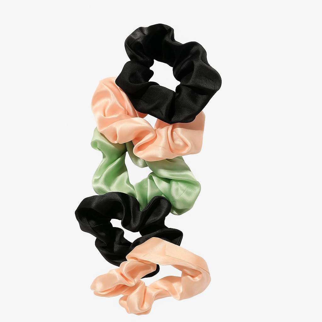 Made from Silk Scrunchies, Hair Accessories for Women, Scrunchies in Organza Material that doesn't damage hair