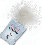 Zulfaye Clear Hair Elastics - Women Hair Accessories - 250pcs