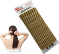Blonde Hair Bands for Women, Hair Bobbles for Thick Hair, 4mm Snag Free Strong Hair Ties, No Damage Hair Band for Girls, Hairbands Women